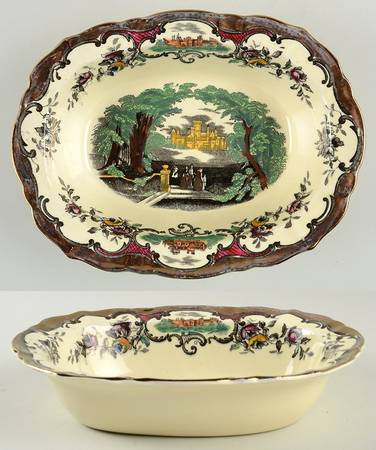 Leeds 9" Oval Vegetable Bowl