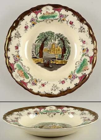 Leeds Large Rim Soup Bowl