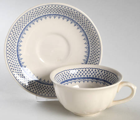Louise Flat Cup & Saucer Set