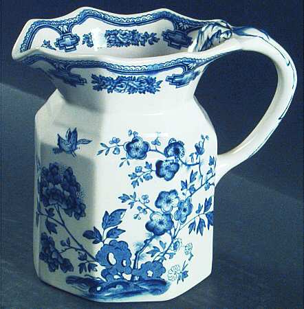 Manchu Blue 22 Oz Fenton Jug