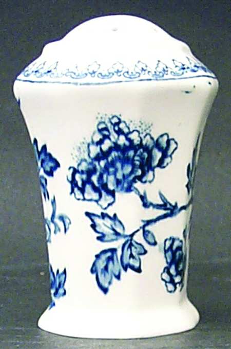 Manchu Blue Salt Shaker