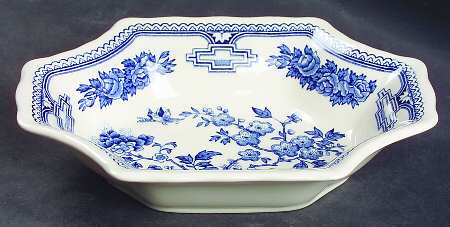 Manchu Blue Medium Sweet Meat Dish