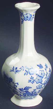 Manchu Blue Bud Vase