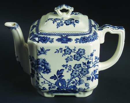 Manchu Blue Teapot & Lid