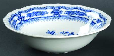 Manchu Blue Coupe Cereal Bowl
