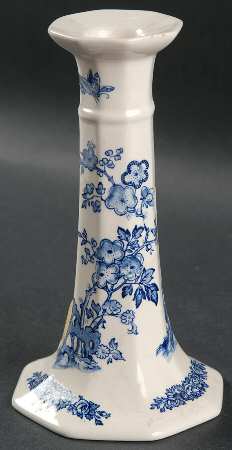 Manchu Blue 6" Candlestick