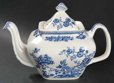 Manchu Blue Teapot & Lid