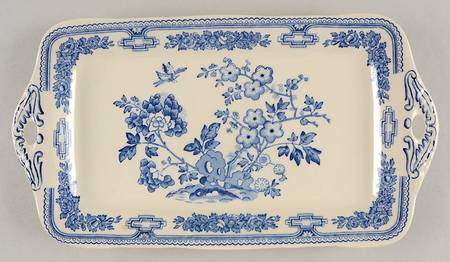 Manchu Blue Large Sandwich Tray