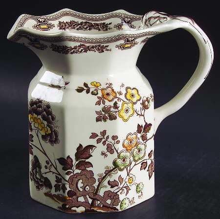 Manchu Brown Multicolor 40 Oz Fenton Jug