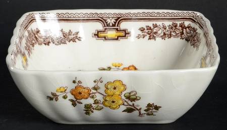 Manchu Brown Multicolor 5" Sweet Dish Lorne