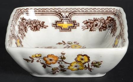 Manchu Brown Multicolor Sweet Dish Lorne