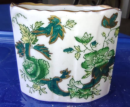 Mandalay Chartreuse (Gold Accent & Trim) Toothpick Holder