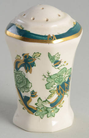 Mandalay Chartreuse (Gold Accent & Trim) Pepper Shaker