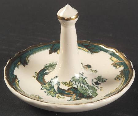 Mandalay Chartreuse (Gold Accent & Trim) Ring Holder