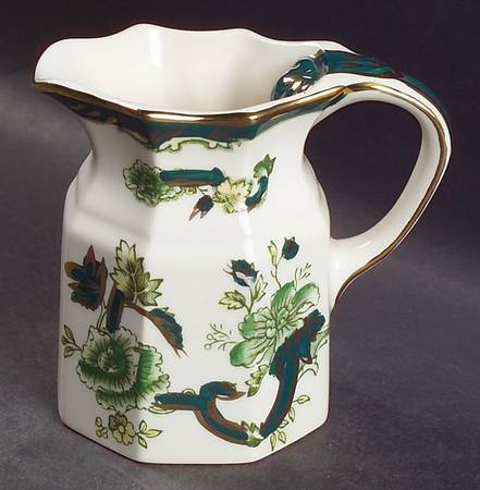 Mandalay Chartreuse (Gold Accent & Trim) Small Fenton Jug