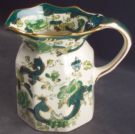 Mandalay Chartreuse (Gold Accent & Trim) 22 Oz Fenton Jug