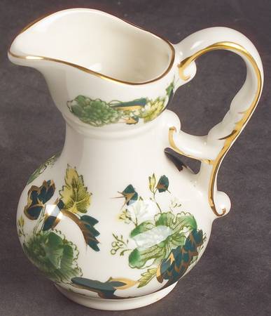 Mandalay Chartreuse (Gold Accent & Trim) Miniature Ewer Jug