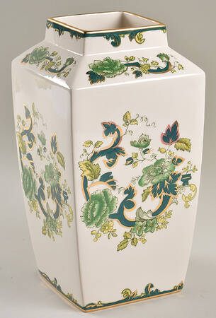 Mandalay Chartreuse (Gold Accent & Trim) Canton Jar No Lid