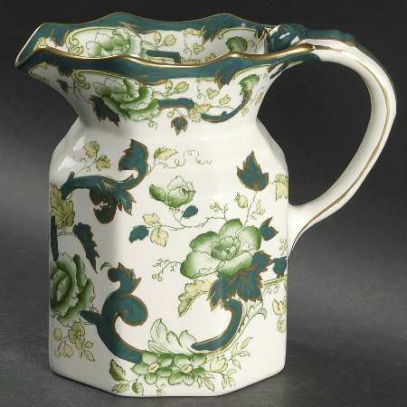 Mandalay Chartreuse (Gold Accent & Trim) 32 Oz Fenton Jug