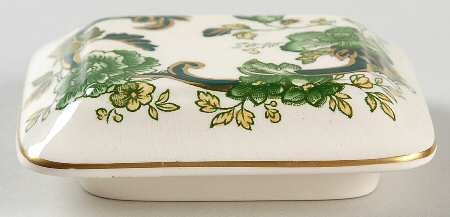 Mandalay Chartreuse (Gold Accent & Trim) Lid for Fan Jar