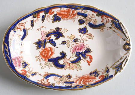 Mandalay Blue Multicolor Nut Dish