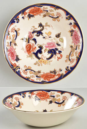 Mandalay Blue Multicolor Coupe Cereal Bowl
