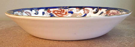Mandalay Blue Multicolor Coupe Soup Bowl