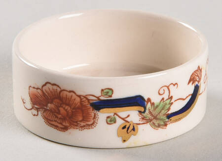 Mandalay Blue Multicolor Miniature Round Box, No Lid