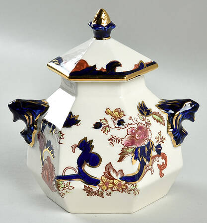 Mandalay Blue Multicolor Hydra Covered Box