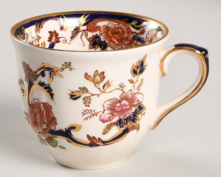 Mandalay Blue Multicolor Flat Cup