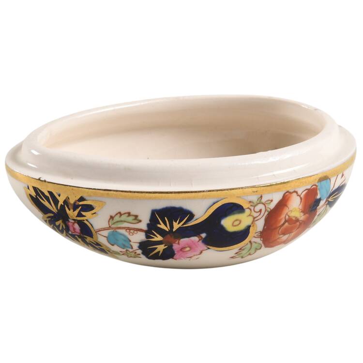 Mandalay Blue Multicolor Small Egg Box No Lid