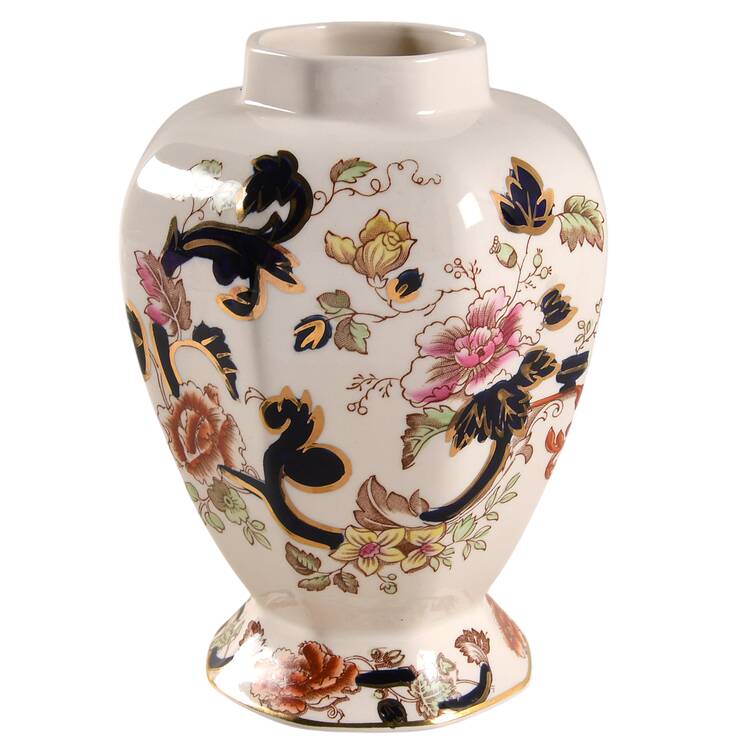 Mandalay Blue Multicolor 6" Tokyo Vase No Lid