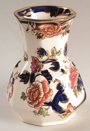 Mandalay Blue Multicolor Small Vase