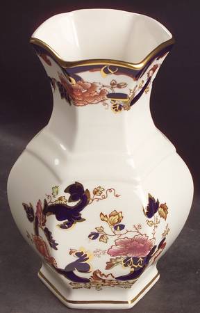 Mandalay Blue Multicolor 7" Minerva Vase