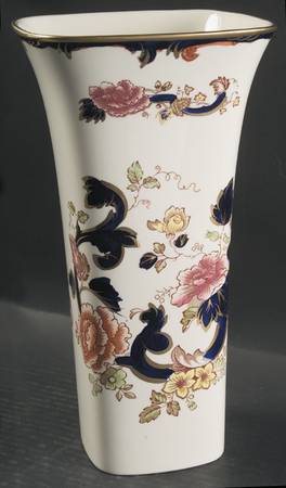 Mandalay Blue Multicolor Lily Vase