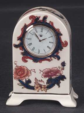 Mandalay Blue Multicolor Roman Clock
