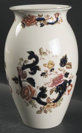 Mandalay Blue Multicolor 10" Vase