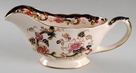 Mandalay Blue Multicolor Gravy Boat