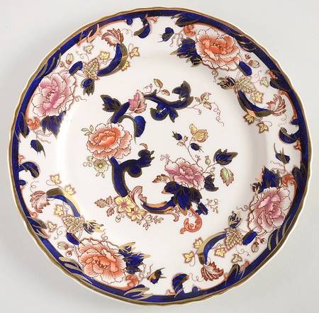 Mandalay Blue Multicolor Salad Plate