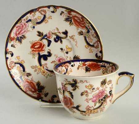 Mandalay Blue Multicolor Breakfast Cup & Saucer Set