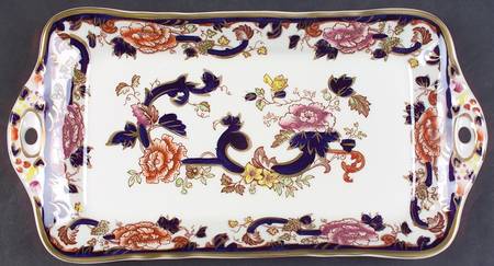 Mandalay Blue Multicolor 12" Sandwich Tray