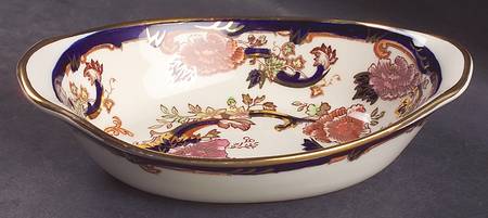 Mandalay Blue Multicolor 6" Oval Sweet Meat Dish