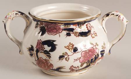 Mandalay Blue Multicolor Sugar Bowl No Lid