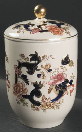Mandalay Blue Multicolor 6" Storage Jar & Lid