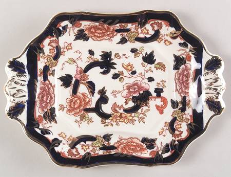 Mandalay Blue Multicolor Underplate for Sauce Boat