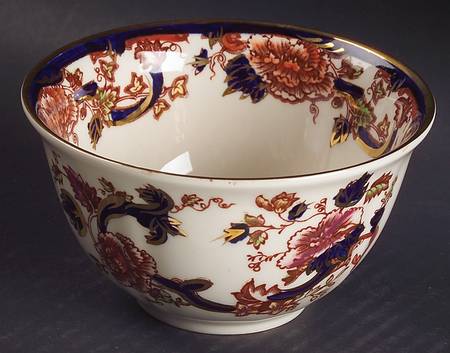 Mandalay Blue Multicolor Open Rice/Sugar Bowl