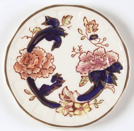 Mandalay Blue Multicolor Miniature Plate