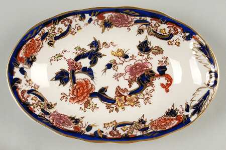 Mandalay Blue Multicolor Underplate for Gravy Boat