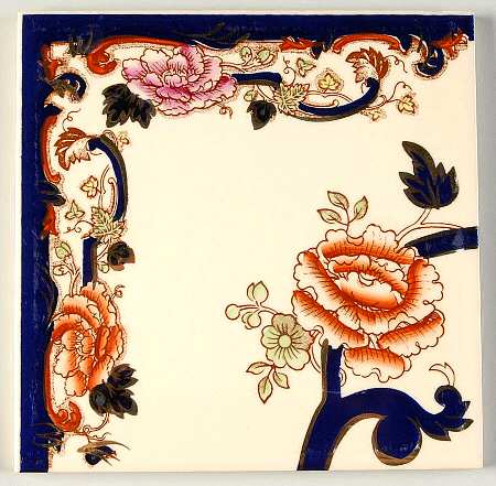 Mandalay Blue Multicolor 6" Wall Tile