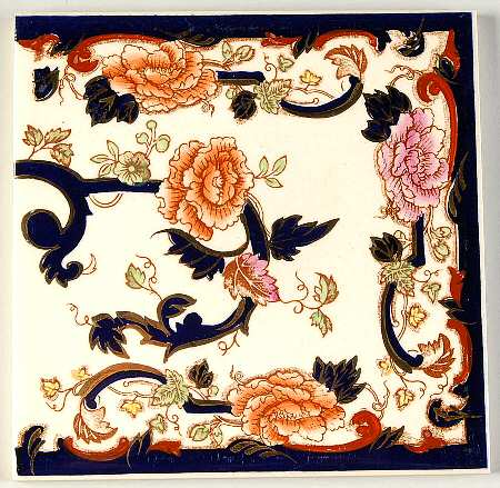 Mandalay Blue Multicolor 6" Wall Tile